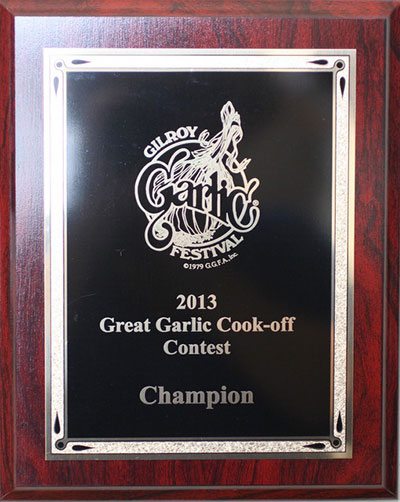 The Great Garlic Cook-Off 2013