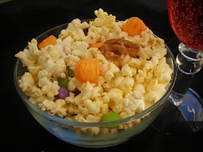 Popcorn Party Mix recipe